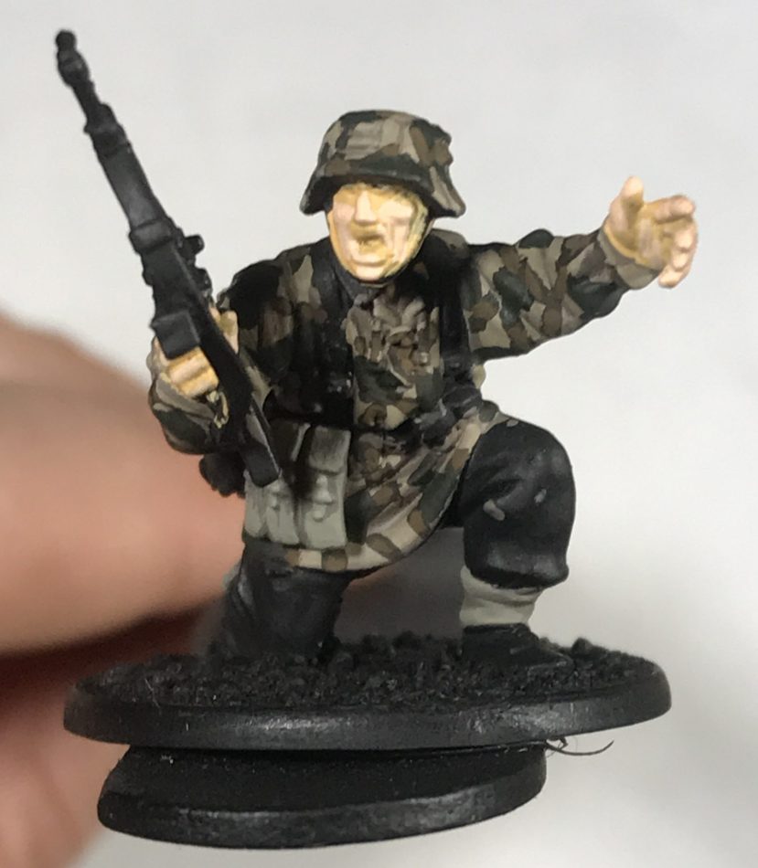 Painting Heer and Luftwaffe Splinter Camouflage – No Dice No Glory