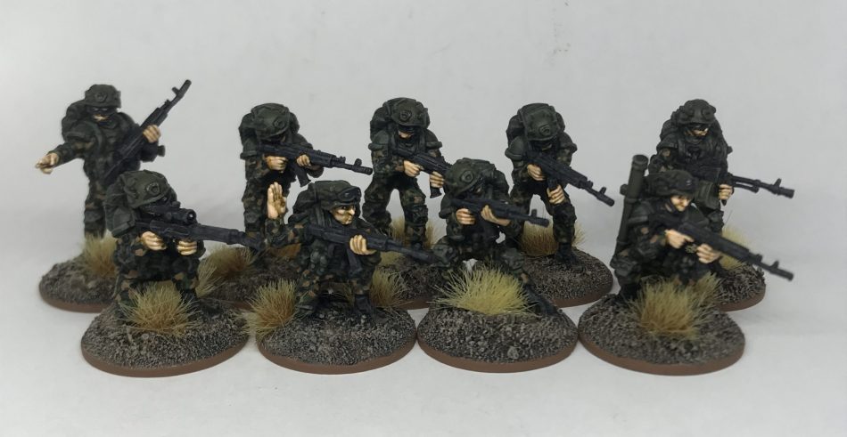 Painting Modern Russian Army Camouflage – No Dice No Glory