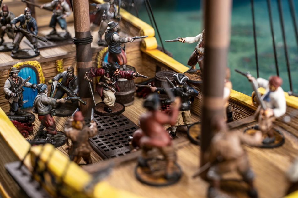 firelock games blood and plunder Tartana Sails Set
