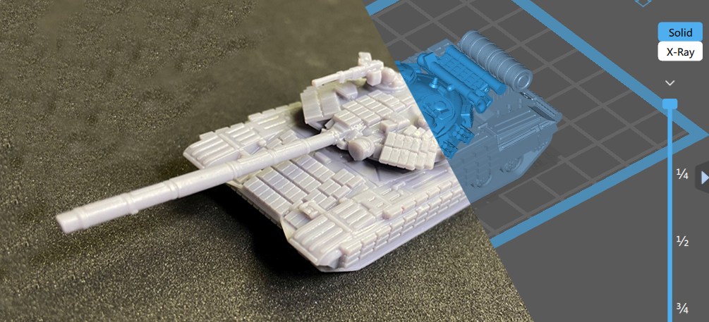 5 for Wargaming/Bolt Action/WW2 D-Day 3D Printed Bunker 