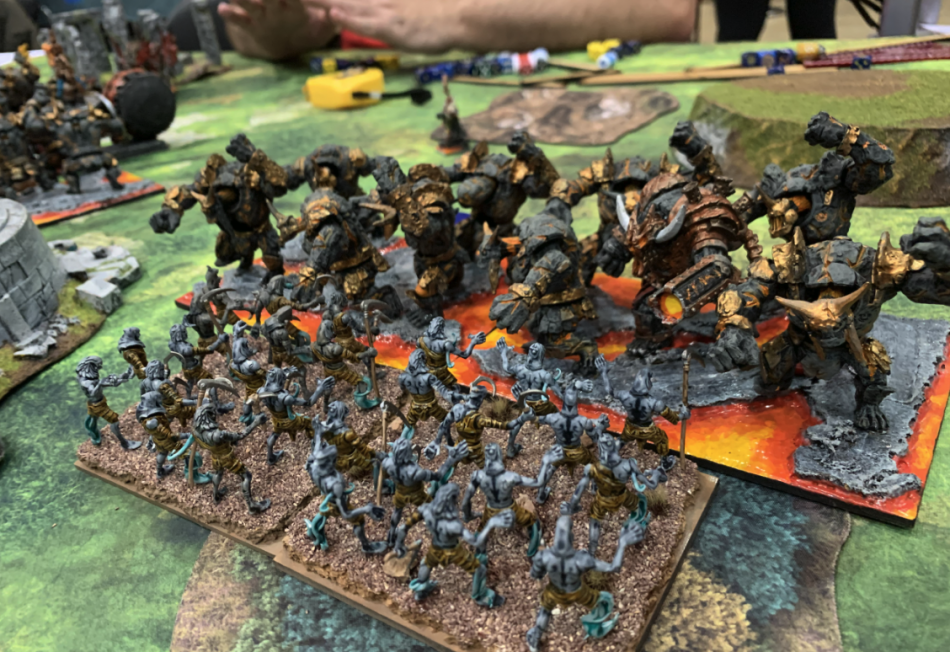 Ogres and night stalkers class in a game