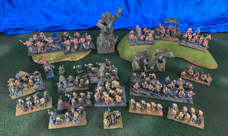 An army of dwarfs