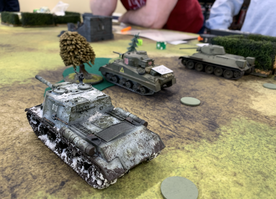 Soviet Tanks and one American 
