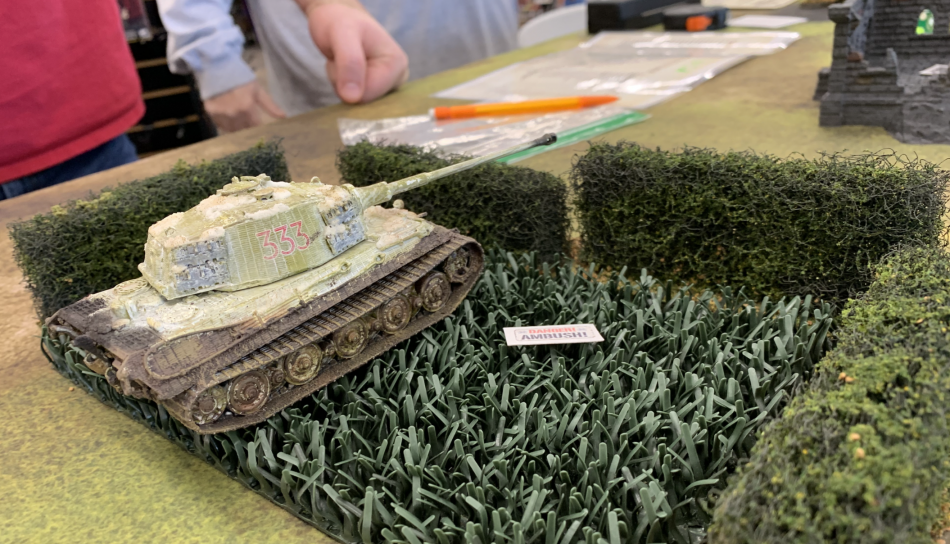 A King Tiger tank